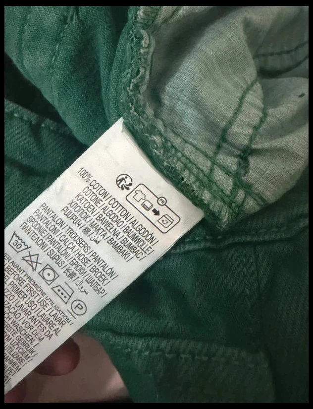 Jeans Verde Vibrante KIABI– Coleção Eco Design – photo 7